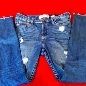 Hollister high rise super skinny jeans